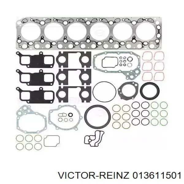 013611501 Victor Reinz Kit de vedantes de motor completo