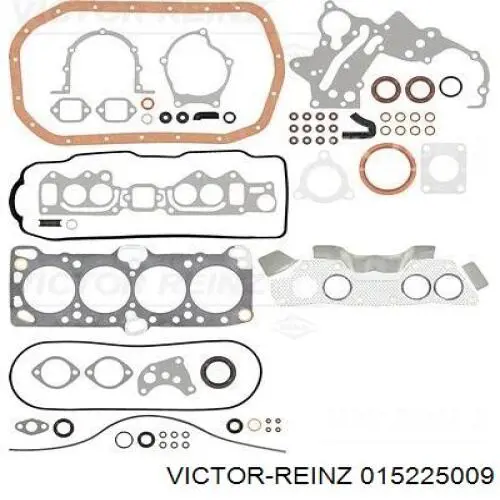 Kit de vedantes de motor completo para Hyundai Sonata II 