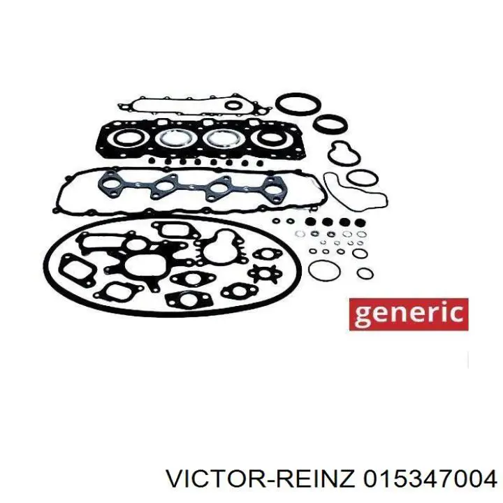 015347004 Victor Reinz Kit de vedantes de motor completo