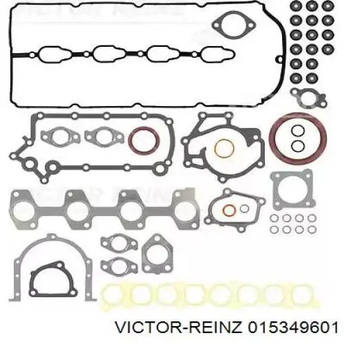 015349601 Victor Reinz Kit de vedantes de motor completo