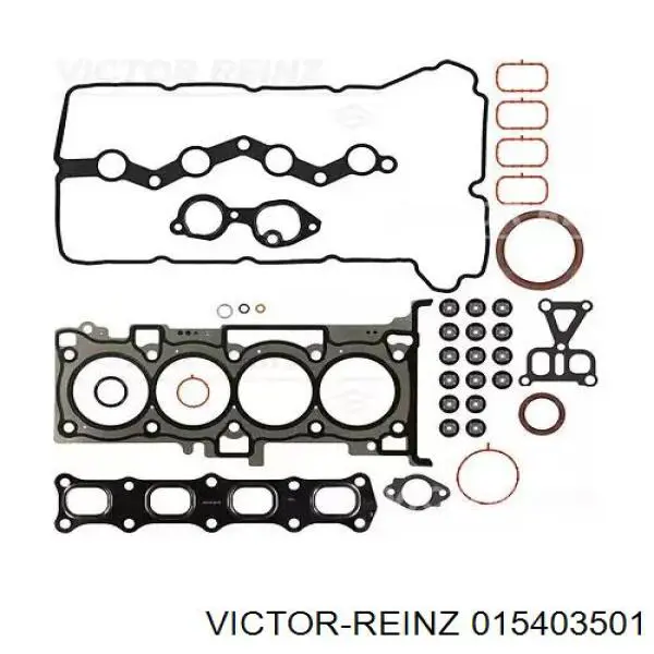 015403501 Victor Reinz Kit de vedantes de motor completo