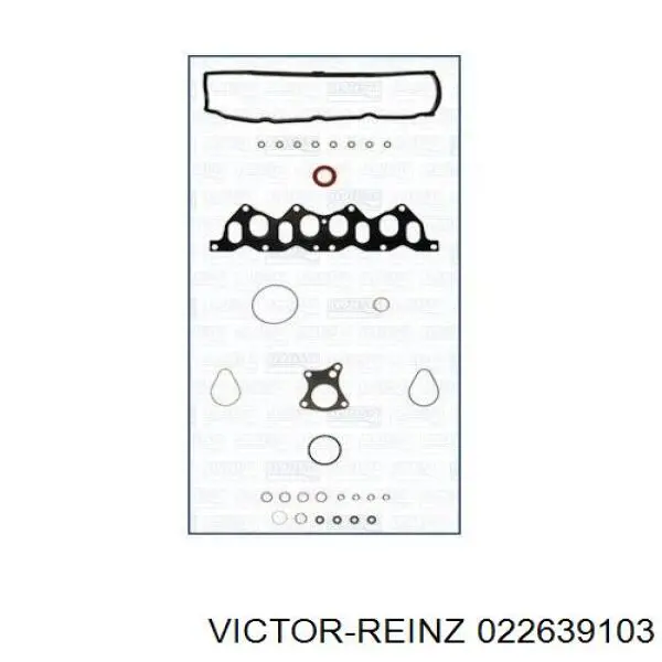 022639103 Victor Reinz Kit superior de vedantes de motor