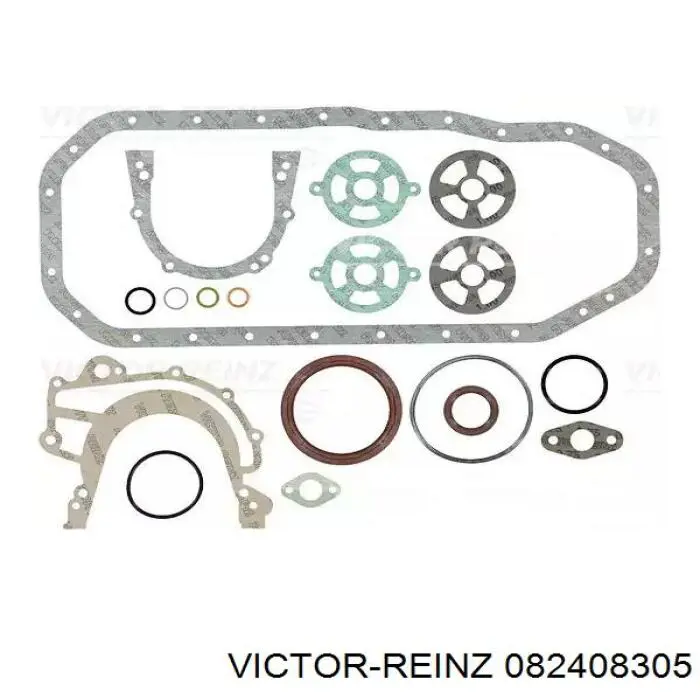 034198011C VAG Kit inferior de vedantes de motor