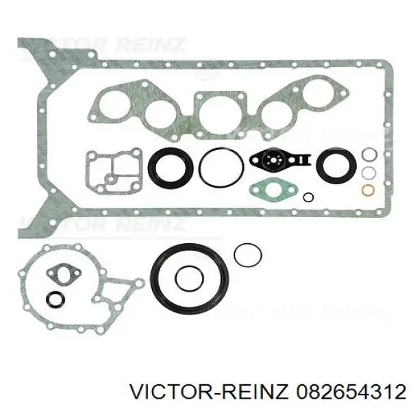 Compre A1020102480 Mercedes Kit inferior de vedantes de motor