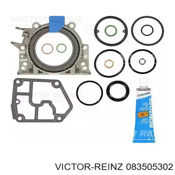 Compre 083505302 Victor Reinz Kit inferior de vedantes de motor