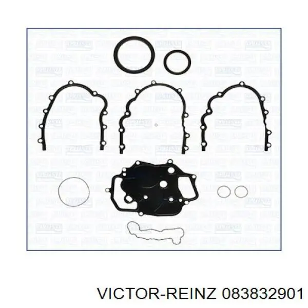 Compre 54141700 Ajusa Kit inferior de vedantes de motor