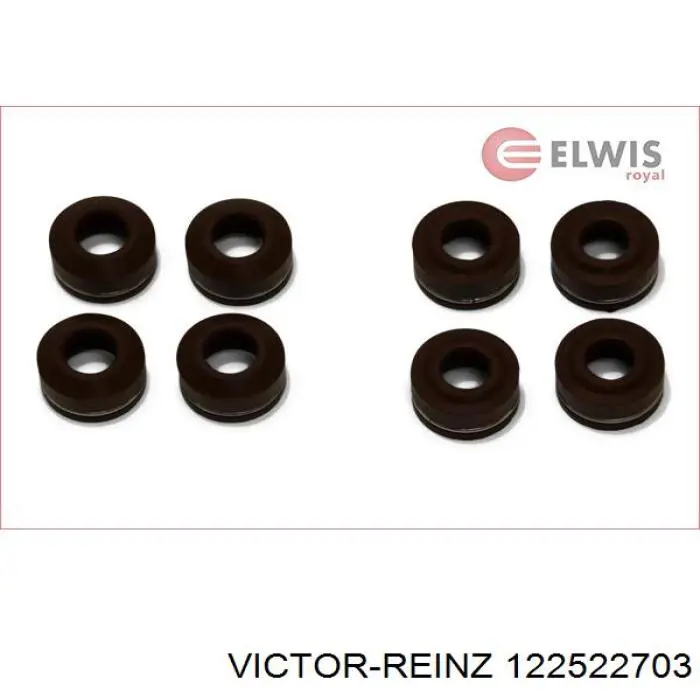 122522703 Victor Reinz Vedação de válvula (coletor de óleo), admissão/escape, kit para um motor