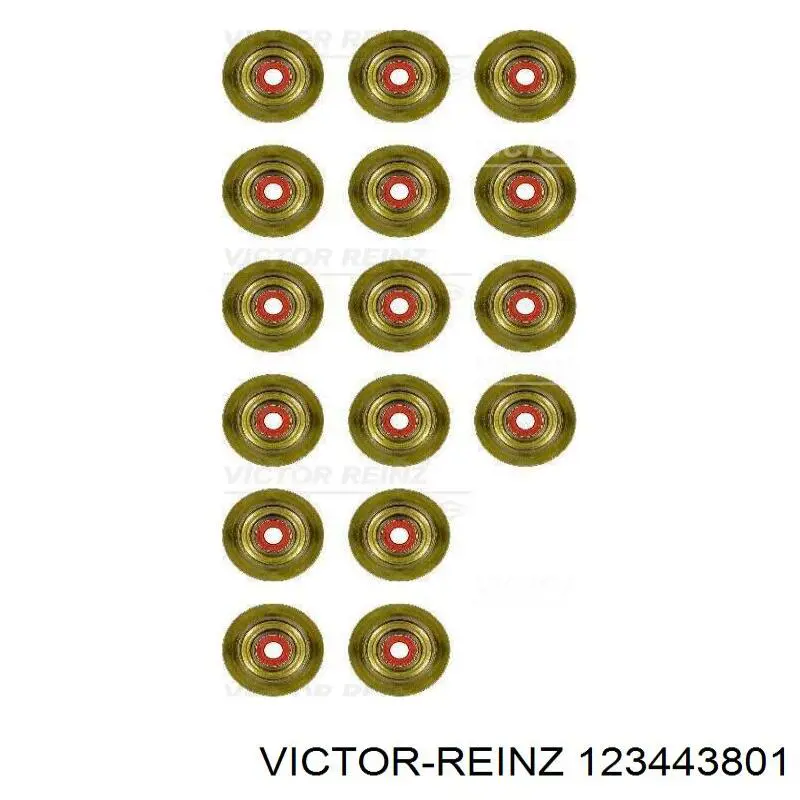 Vedação de válvula (coletor de óleo), admissão/escape, kit para um motor Victor Reinz 123443801 preço, a partir de 52,56 USD