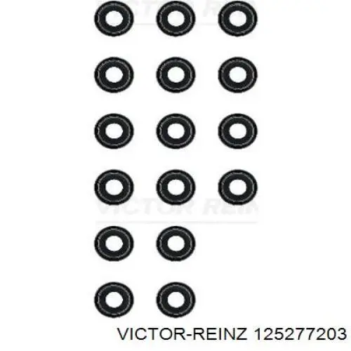 125277203 Victor Reinz Vedação de válvula (coletor de óleo), admissão/escape, kit para um motor