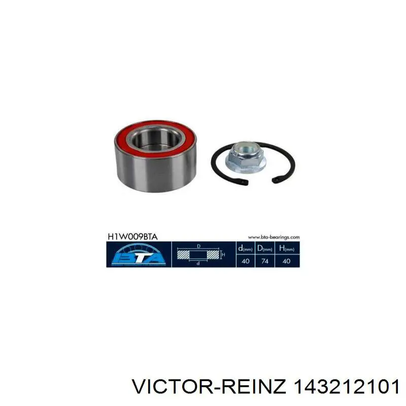 Compre 143212101 Victor Reinz Parafuso de cabeça de motor (CBC)