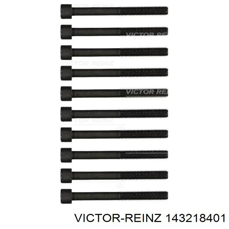 143218401 Victor Reinz Parafuso de cabeça de motor (CBC)