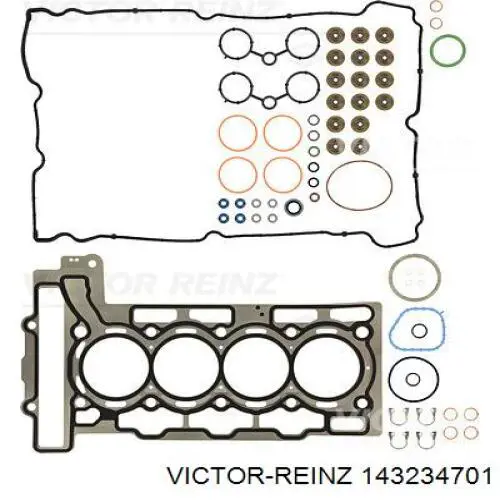 143234701 Victor Reinz Parafuso de cabeça de motor (CBC)