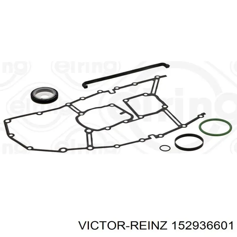152936601 Victor Reinz Vedante de tampa dianteira de motor, kit