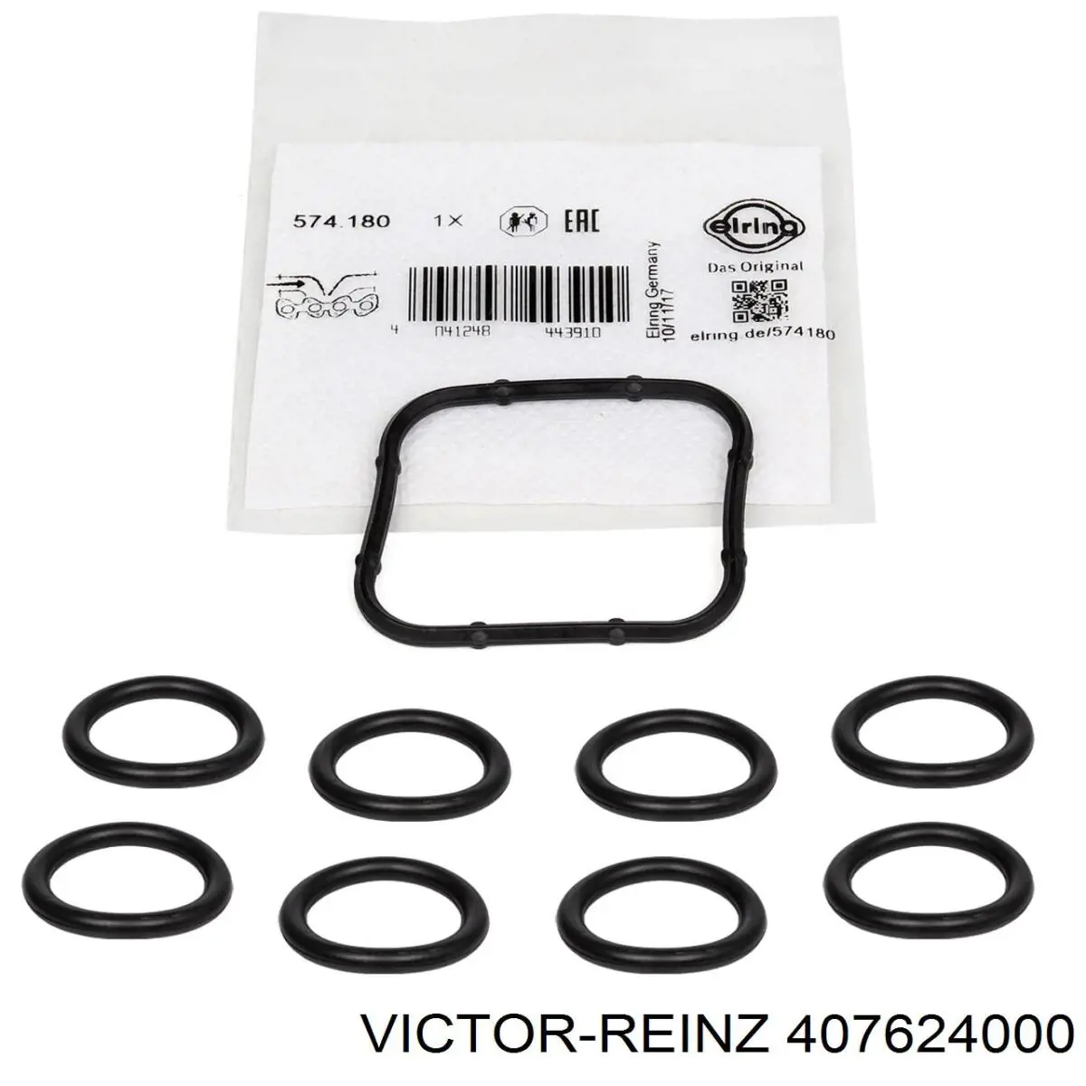 Compre 407624000 Victor Reinz Vedante de tubo coletor de admissão
