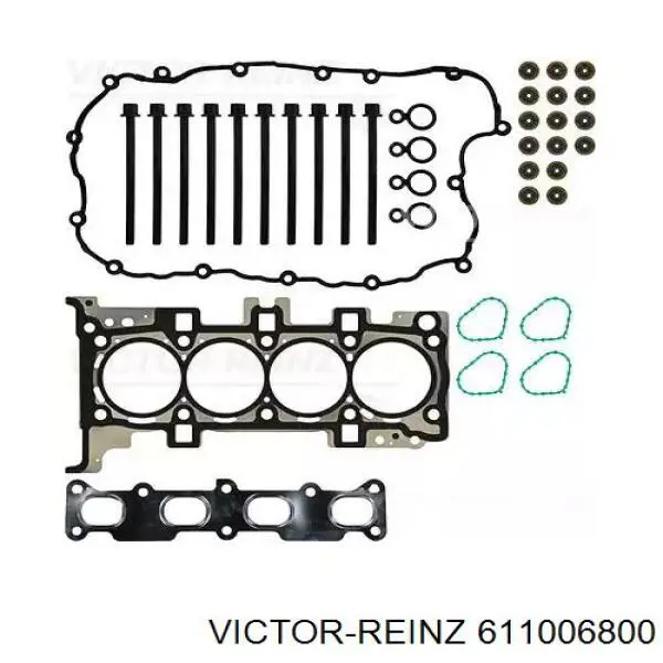 611006800 Victor Reinz Vedante de cabeça de motor (CBC)