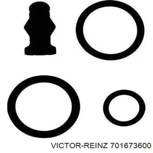 Anel (arruela) do injetor de ajuste Victor Reinz 701673600 preço, a partir de 2,18 USD