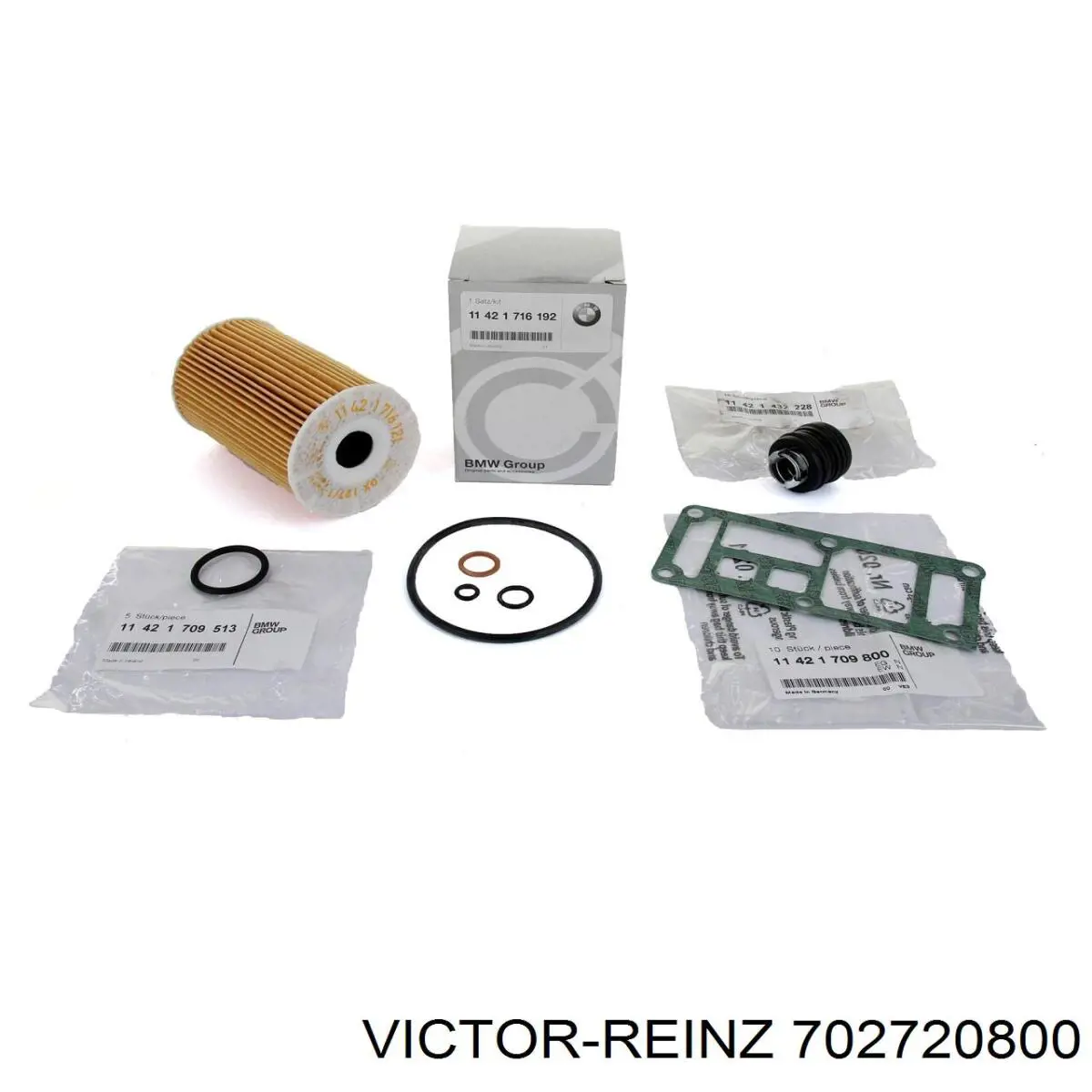 702720800 Victor Reinz Vedante de adaptador do filtro de óleo
