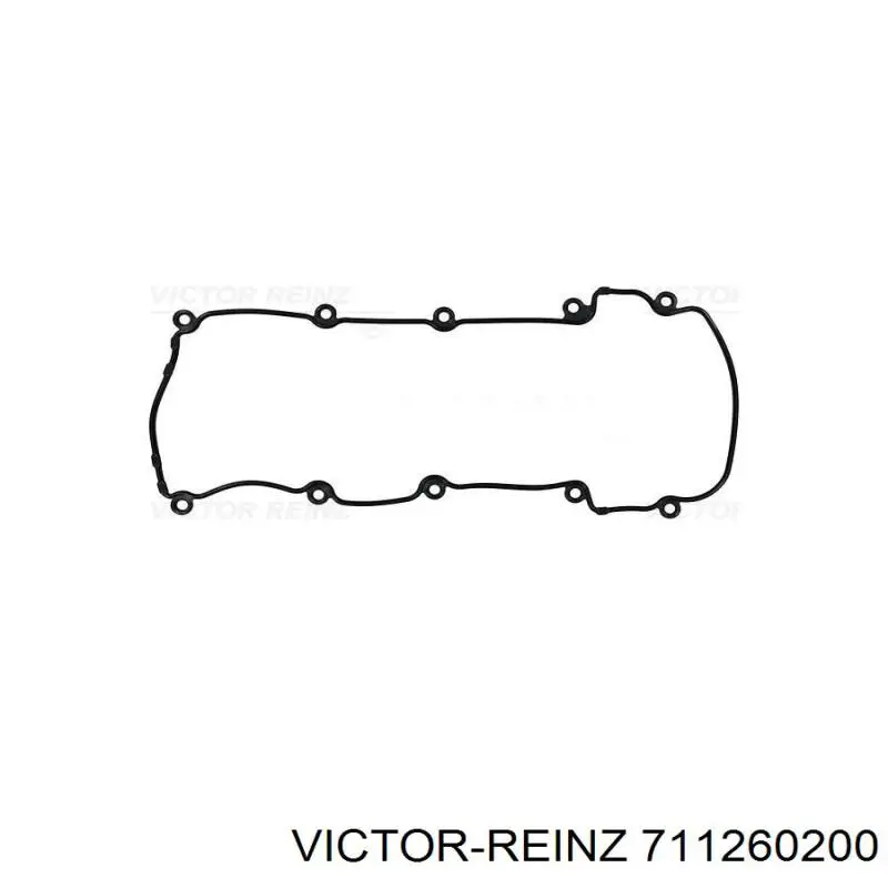 711260200 Victor Reinz Vedante direita de tampa de válvulas de motor