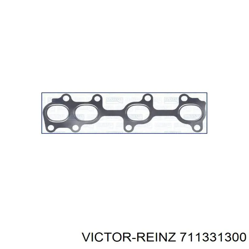 171730E010 Toyota Vedante de tubo coletor de escape