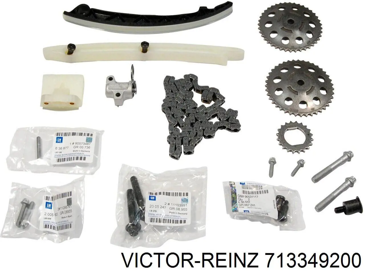 Compre 713349200 Victor Reinz Vedante de tampa dianteira de motor