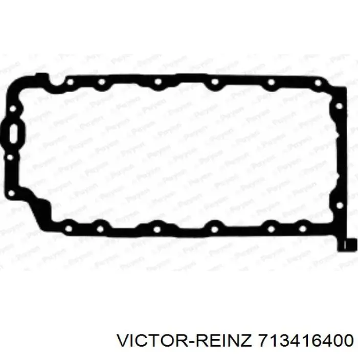 Vedante de panela de cárter do motor Victor Reinz 713416400 preço, a partir de 26,14 USD