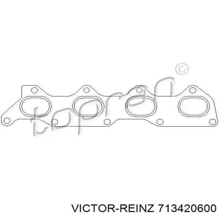 Vedante de tubo coletor de escape Victor Reinz 713420600 preço, a partir de 8,86 USD