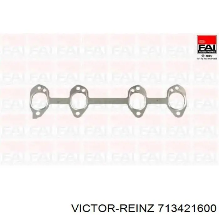 Compre 713421600 Victor Reinz Vedante de tubo coletor de escape