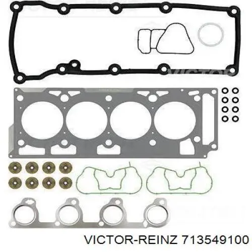 Compre 713549100 Victor Reinz Vedante de tubo coletor de escape