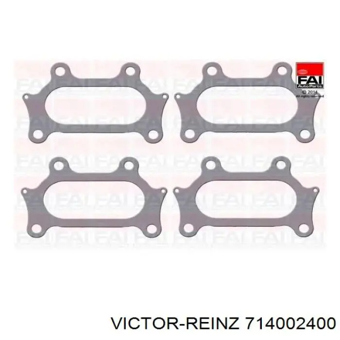 Compre 714002400 Victor Reinz Vedante de tubo coletor de escape