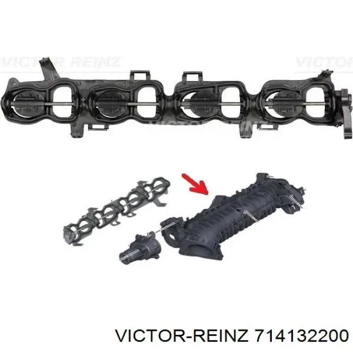 Vedante de tubo coletor de admissão Victor Reinz 714132200 preço, a partir de 12,40 USD