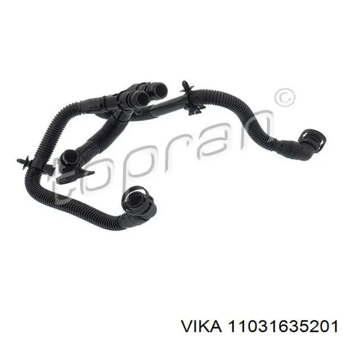 Cano derivado de ventilação de cárter (de separador de óleo) VAG 06E103217K preço, a partir de 56,87 USD