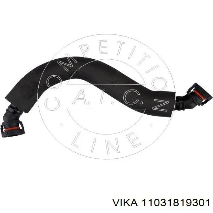 Cano derivado de ventilação de cárter (de separador de óleo) Vika 11031819301 preço, a partir de 22,88 USD