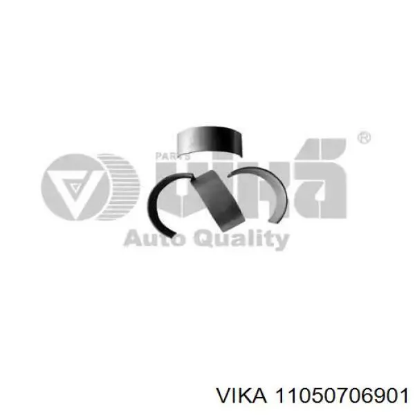 045105701B VAG Folhas inseridas de cambota de biela, kit, 2ª reparação ( + 0,50)