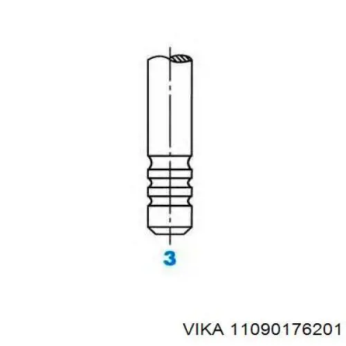 Válvula de admissão Vika 11090176201 preço, a partir de 7,16 USD