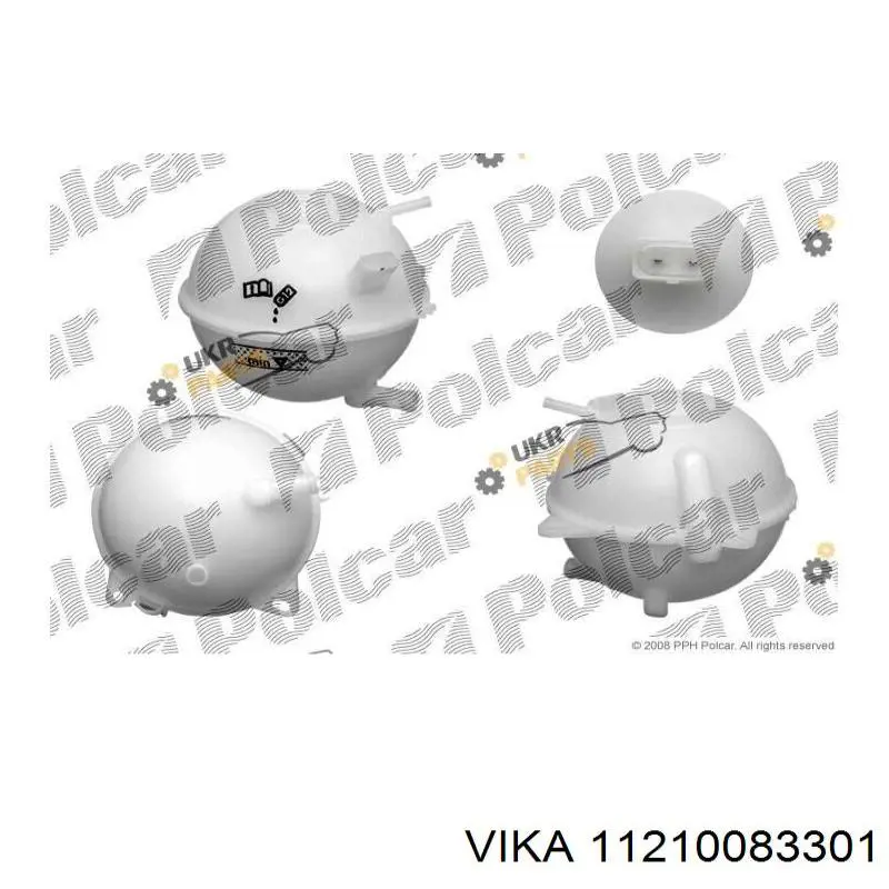 Compre 11210083301 Vika Tanque de expansão do sistema de esfriamento