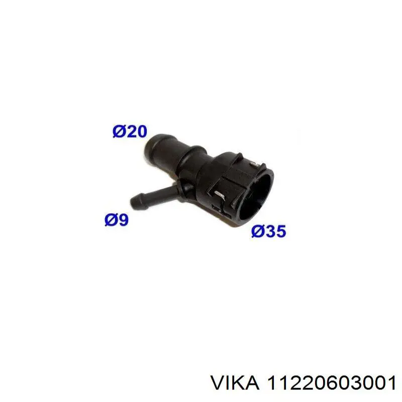 Acoplamento de união do radiador de esfriamento Vika 11220603001 preço, a partir de 2,78 USD
