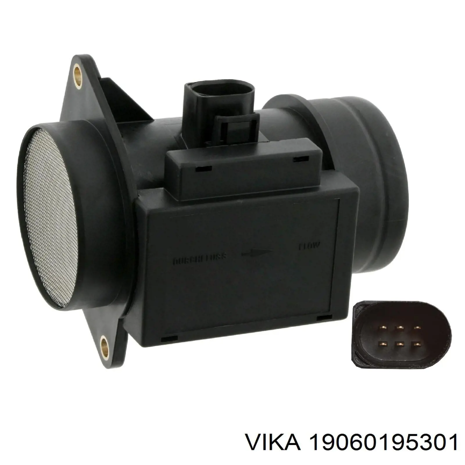 Compre 19060195301 Vika Sensor de fluxo (consumo) de ar, medidor de consumo M.A.F. - (Mass Airflow)