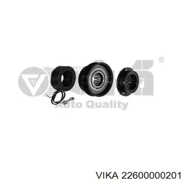 Acoplamento (bobina magnética) do compressor de aparelho de ar condicionado Vika 22600000201 preço, a partir de 69,75 USD