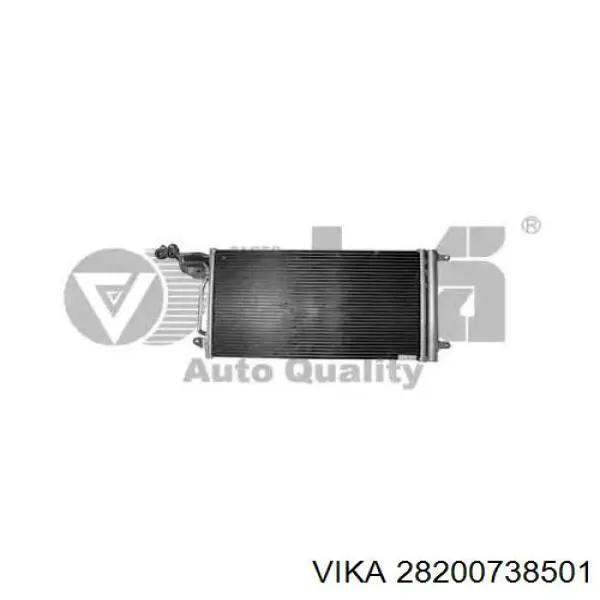 Compre 6R0820411G VAG Radiador de aparelho de ar condicionado