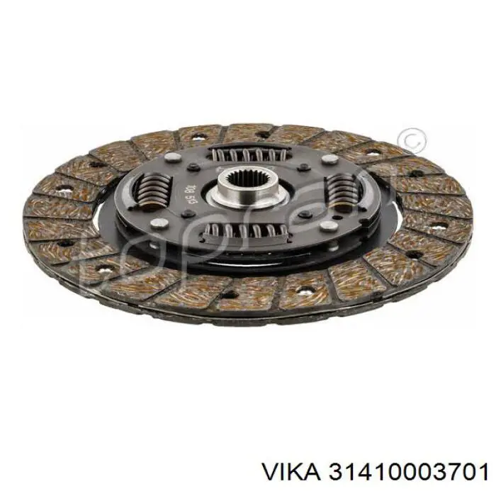 Disco de embraiagem Vika 31410003701 preço, a partir de 44,26 USD