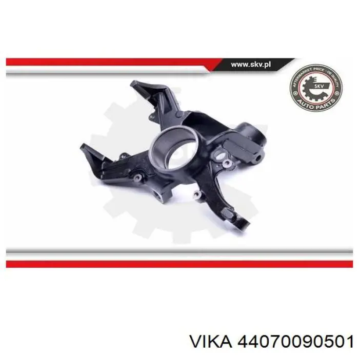 Pino moente (extremidade do eixo) dianteiro esquerdo Vika 44070090501 preço, a partir de 76,54 USD