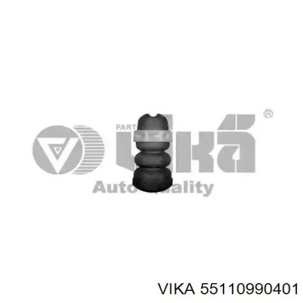 5Q0511357G VAG Pára-choque (grade de proteção) de amortecedor traseiro