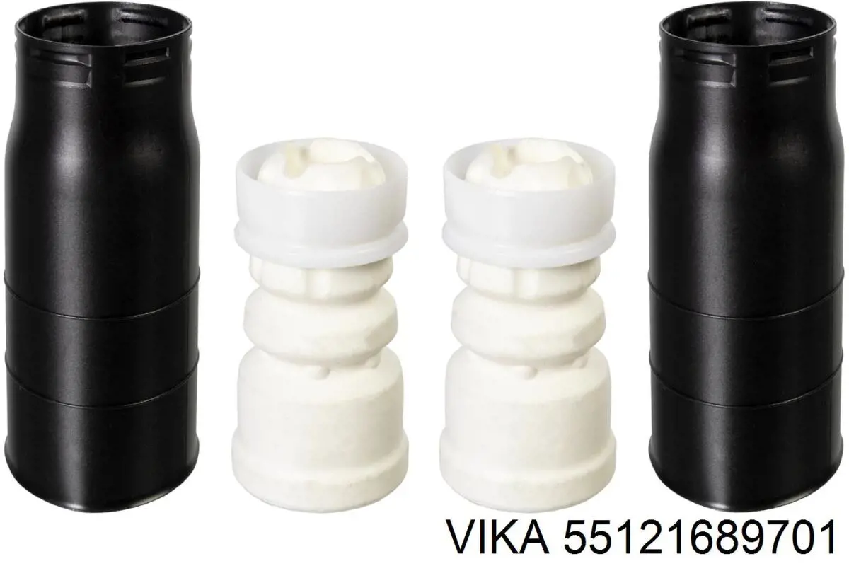4M0512131 VAG Pára-choque (grade de proteção) de amortecedor traseiro