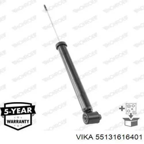 Amortecedor traseiro Vika 55131616401 preço, a partir de 43,21 USD