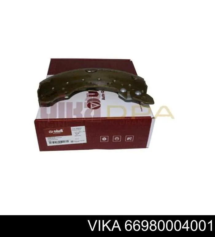 Sapatas do freio traseiras de tambor Vika 66980004001 preço, a partir de 25,96 USD