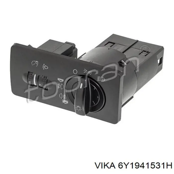 Compre 6Y1941531DJDY VAG Comutador das luzes no "painel de instrumentos"