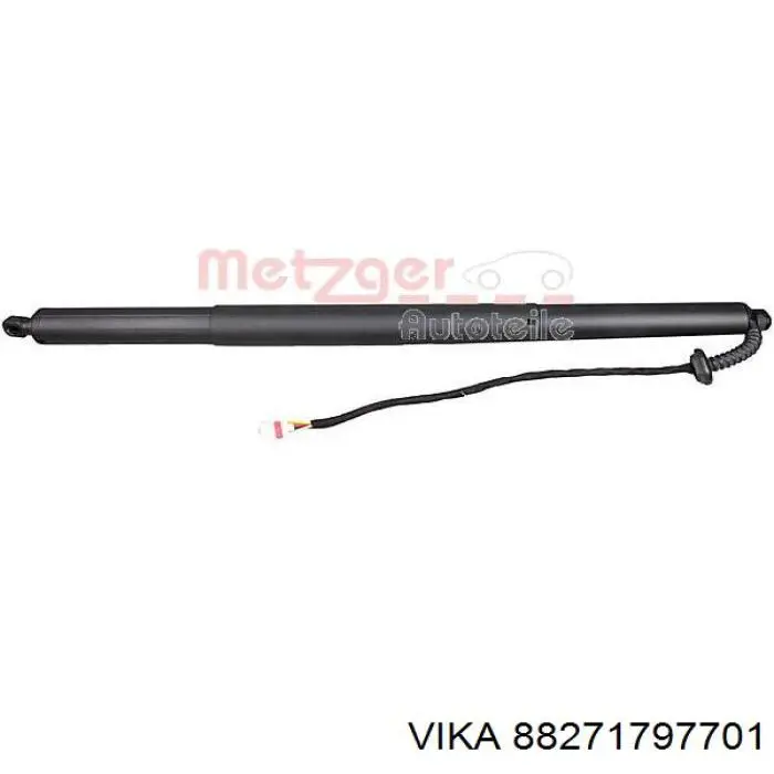 3V0827851B VAG Amortecedor de tampa de porta-malas (de 3ª/5ª porta traseira)