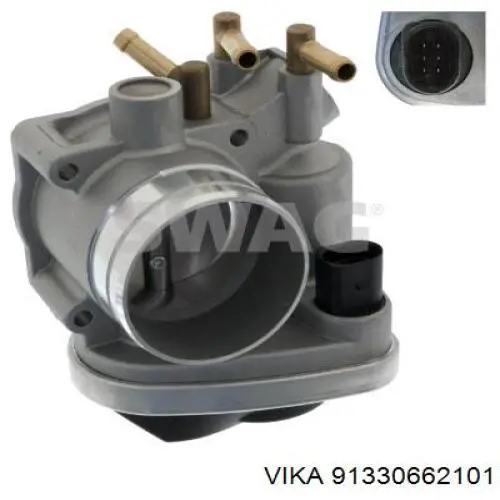 Válvula de borboleta montada Vika 91330662101 preço, a partir de 160,28 USD