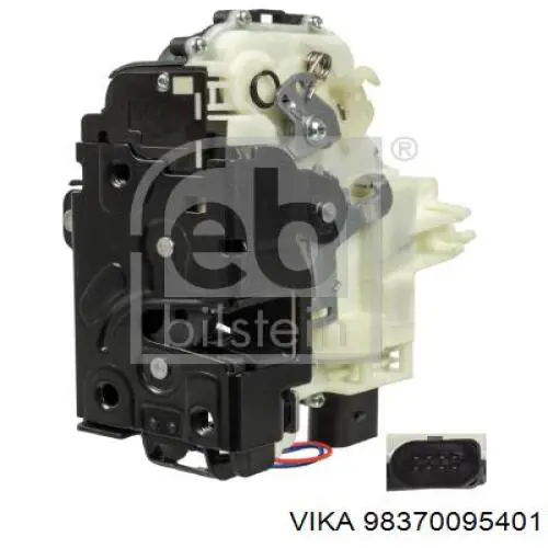 Fecho da porta dianteira esquerda Vika 98370095401 preço, a partir de 46,78 USD