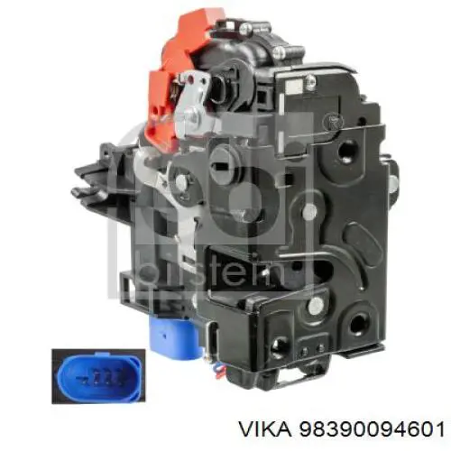 Fecho da porta traseira direita Vika 98390094601 preço, a partir de 53,87 USD
